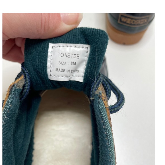 Woodstock Duck Boots Waterproof Ankle Lace Up Women‎ 8M Outdoor Booties Camp - Picture 7 of 10